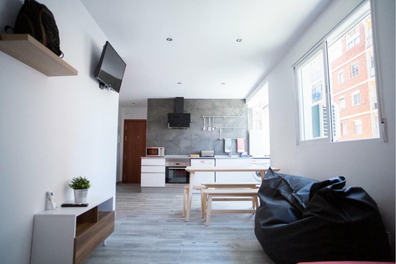 Piso De Diseno A 5 Min Andando De La Playa Apartment บาเลนเซีย ภายนอก รูปภาพ